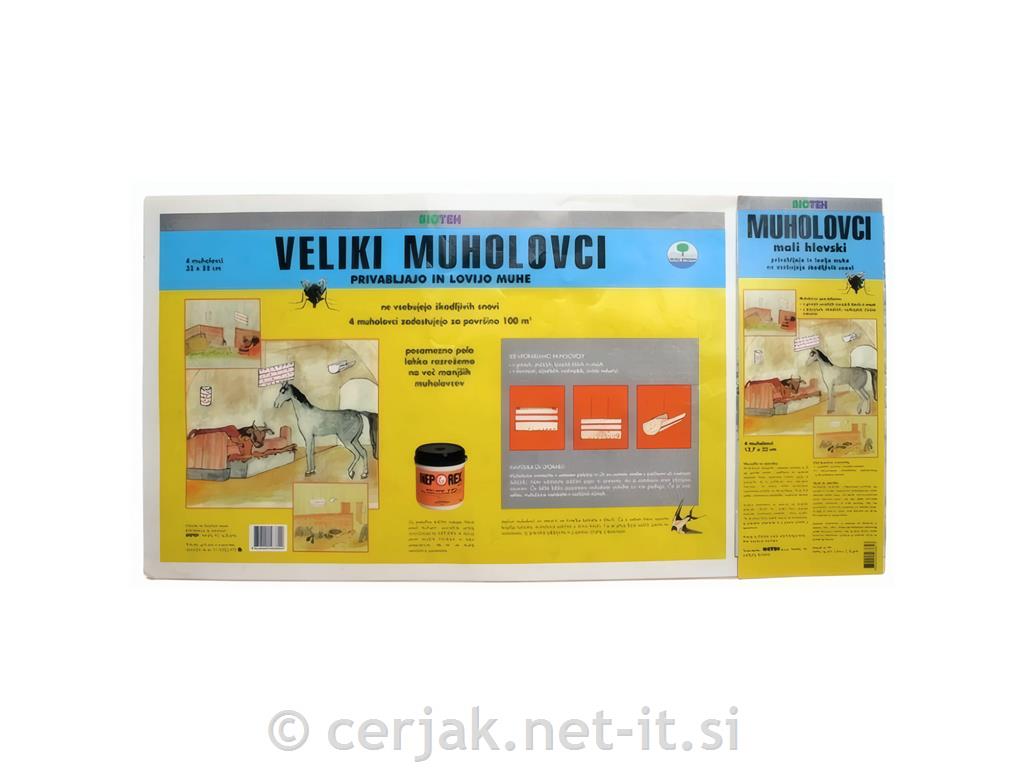 Dr. Muhar hlevski muholovci 4 kom