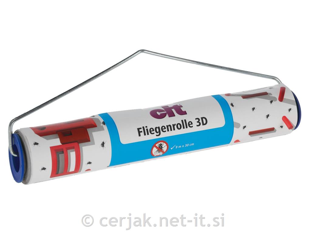 Trak za muhe Cit 3D 10cm × 7m