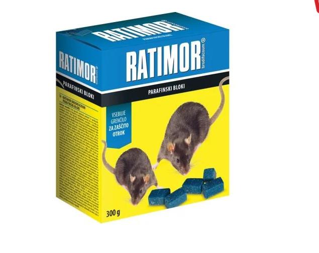 Ratimor Brodifacoum parafinski bloki 300 g