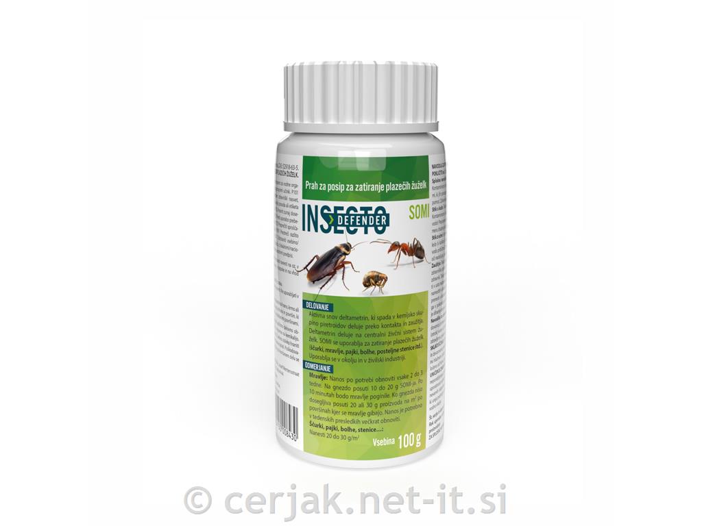 Insekticid Defender Somi, za zatiranje plazečih žuželk, 250g
