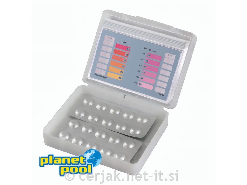 Pooltester - ph/Klor - blister