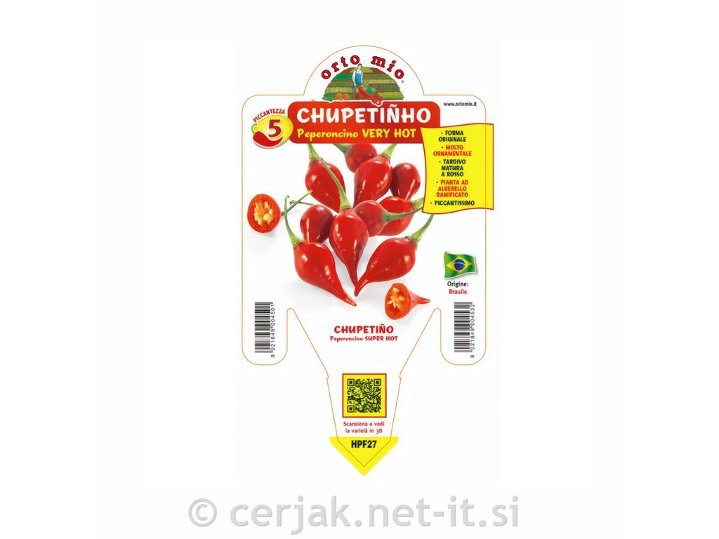 Čili paprika Chupetinho, 1 kos