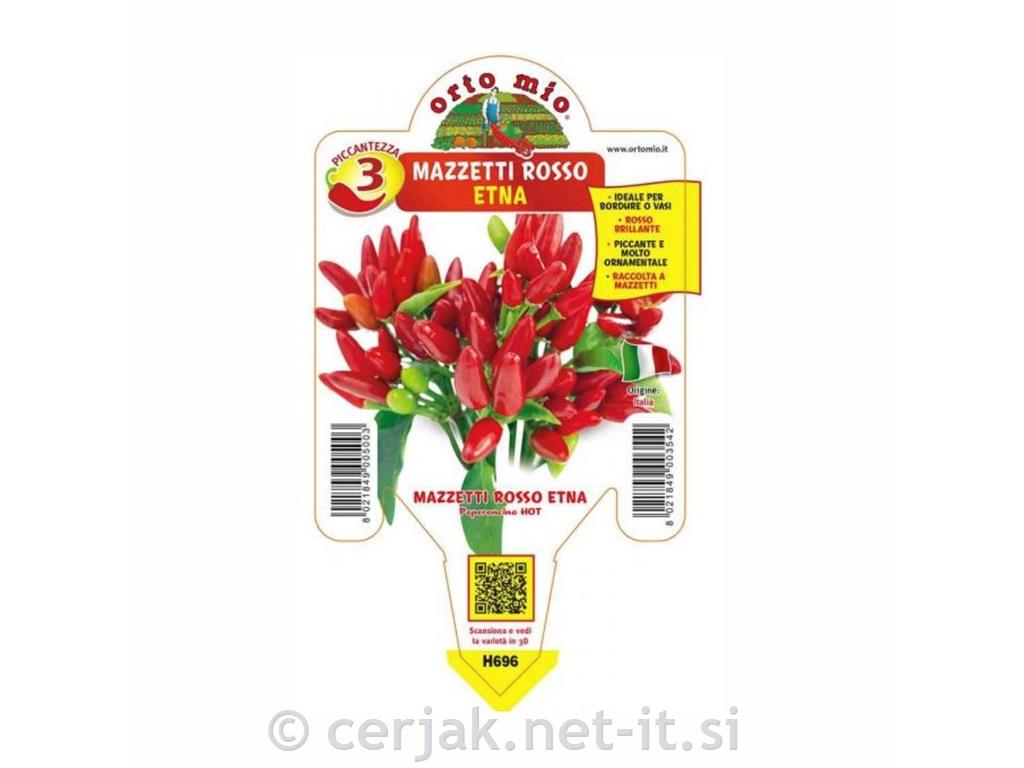 Čili paprika Etna, 1 kos