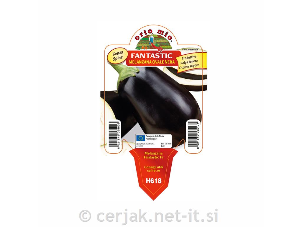 Jajčevec črni cepljen Fantastic F1