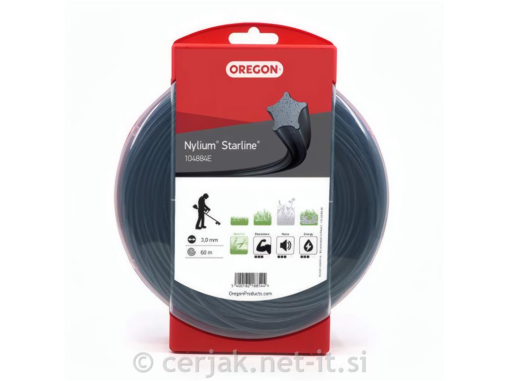 Nitka Oregon Nylium zvezda 3,0mm x 60m