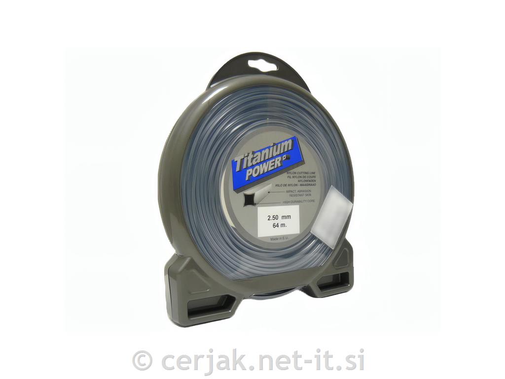 Nit kosilna Titanium Power 2,5mm × 64m