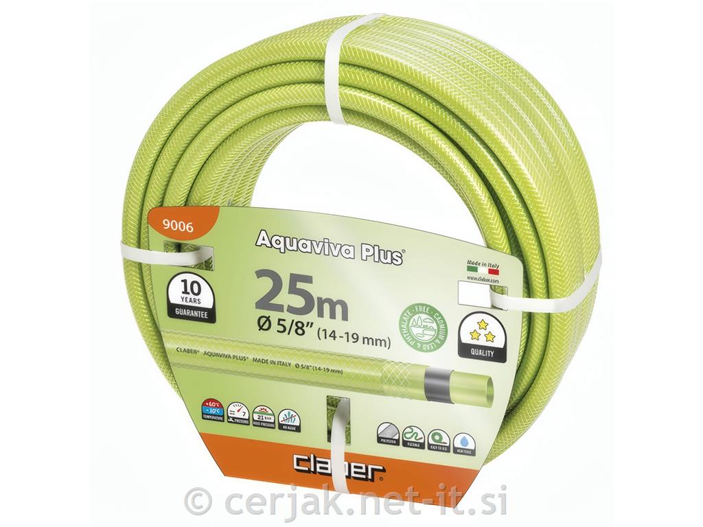 Cev za vodo AQUAVIVA PLUS 1/2", 25m Claber