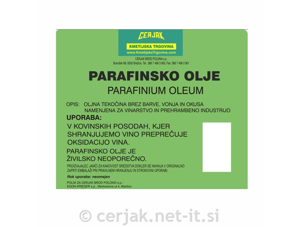 Parafinsko olje 1 L
