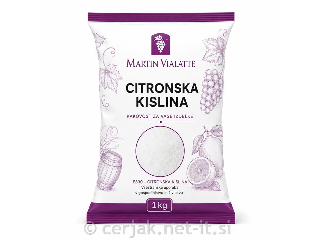 Citronska kislina, 1 kg