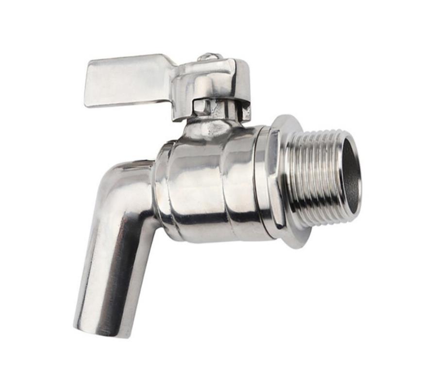 Pipa krogljična INOX 3/8" (AISI 304)