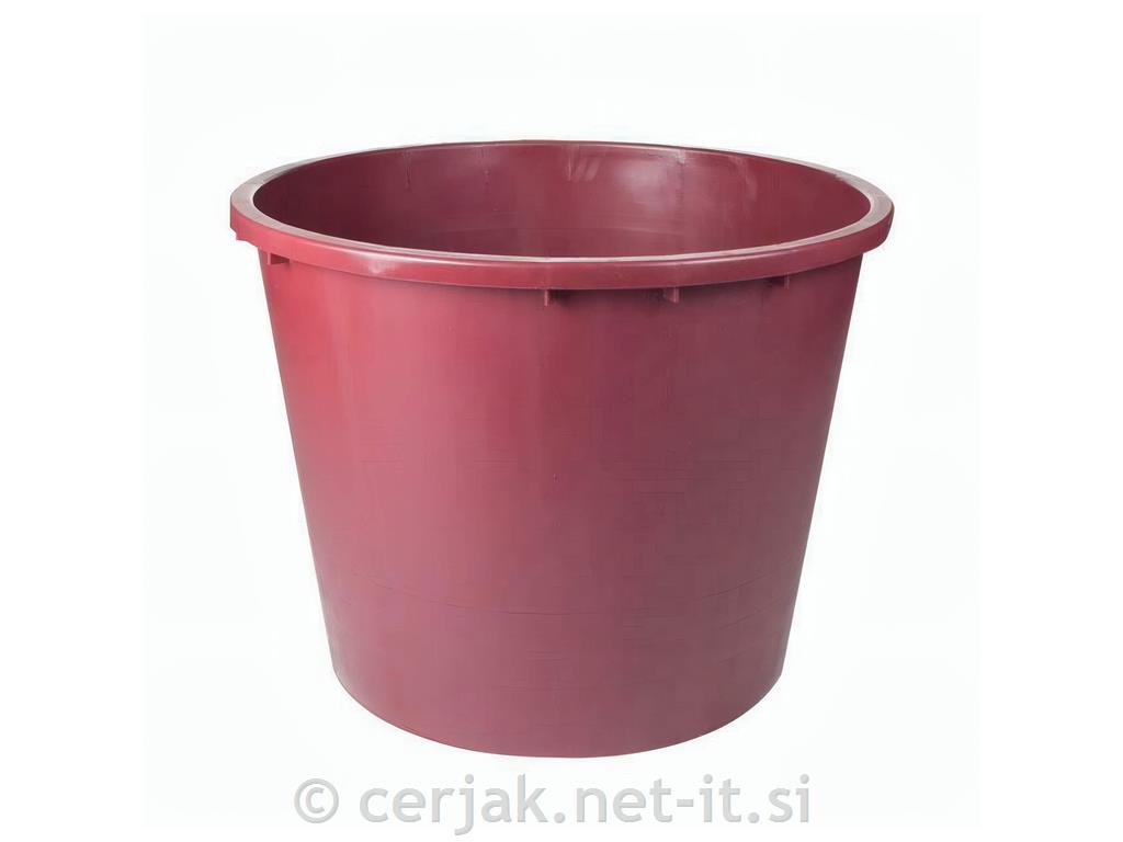 Kad PVC 750 L, rdeča