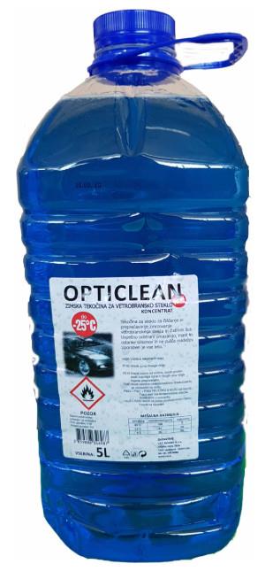Tekočina za stekla OptiClean New -25 °C 5 L