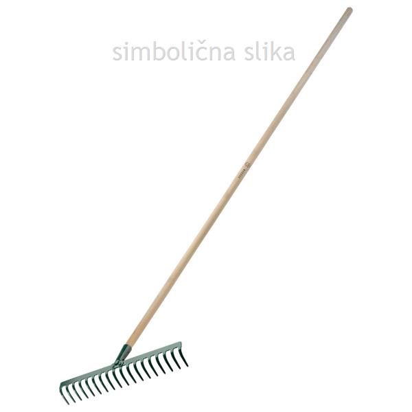 Grablje 32 zob z ročajem 150 cm