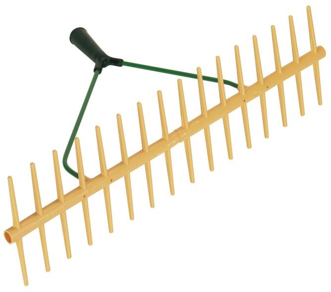 Plastične obojestranske grablje, 64cm