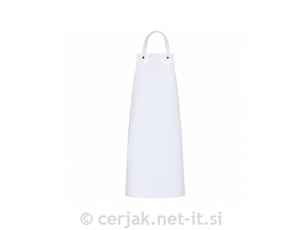 Predpasnik PVC, bel 90 x 110 cm