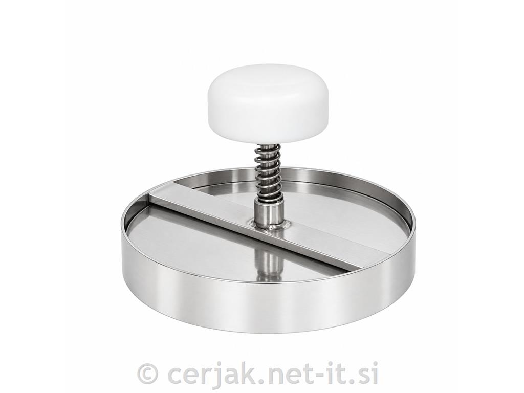 Oblikovalec hamurgerjev 180mm INOX
