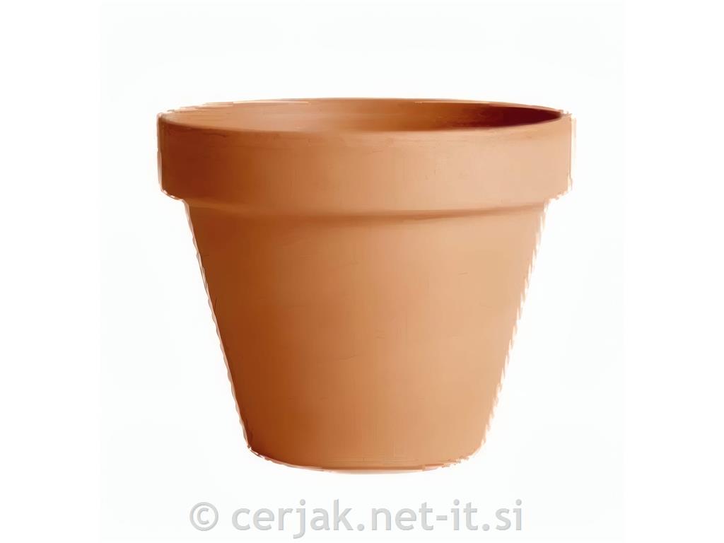 Glinen cvetlični lonček Standard 23 cm