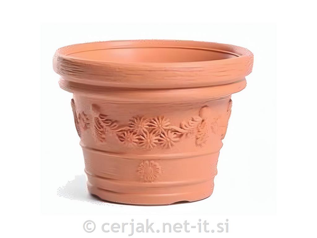 Lonec PVC Decora 35 terakota