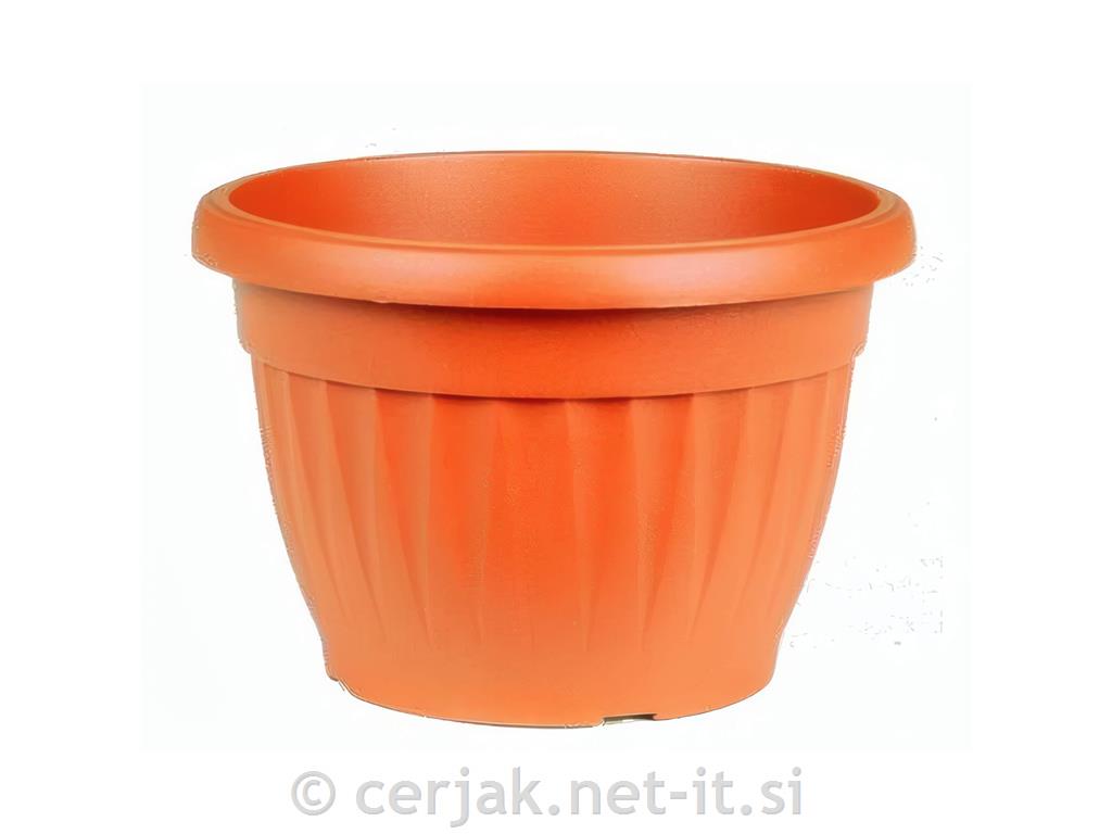 Lonec cvetlični PVC 45 - terakota mediteran