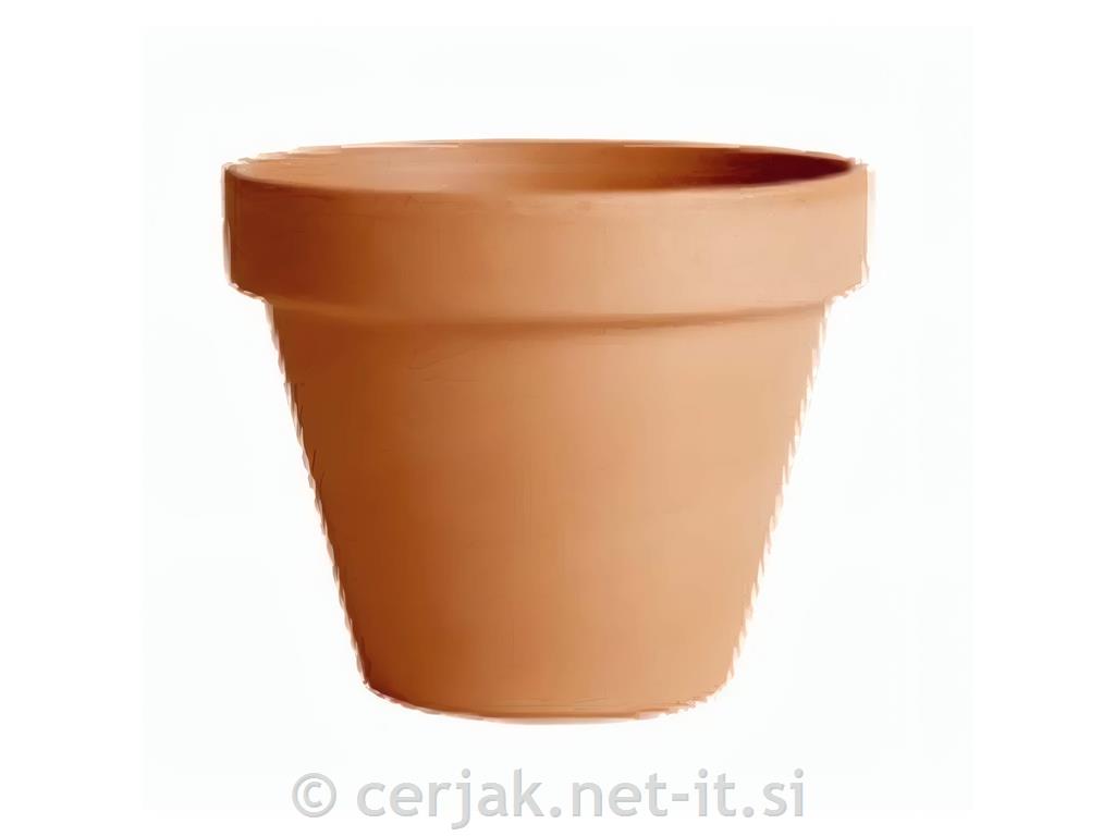 Glinen cvetlični lonček Standard 11 cm