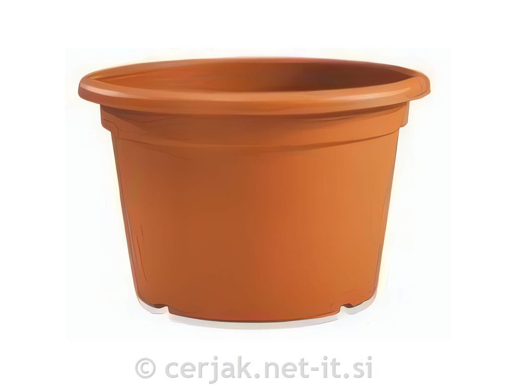 Lonec cvetlični MITHOS terakota fi 35