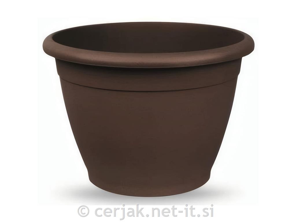 Lonec cvetlični NAXOS rjav fi 35