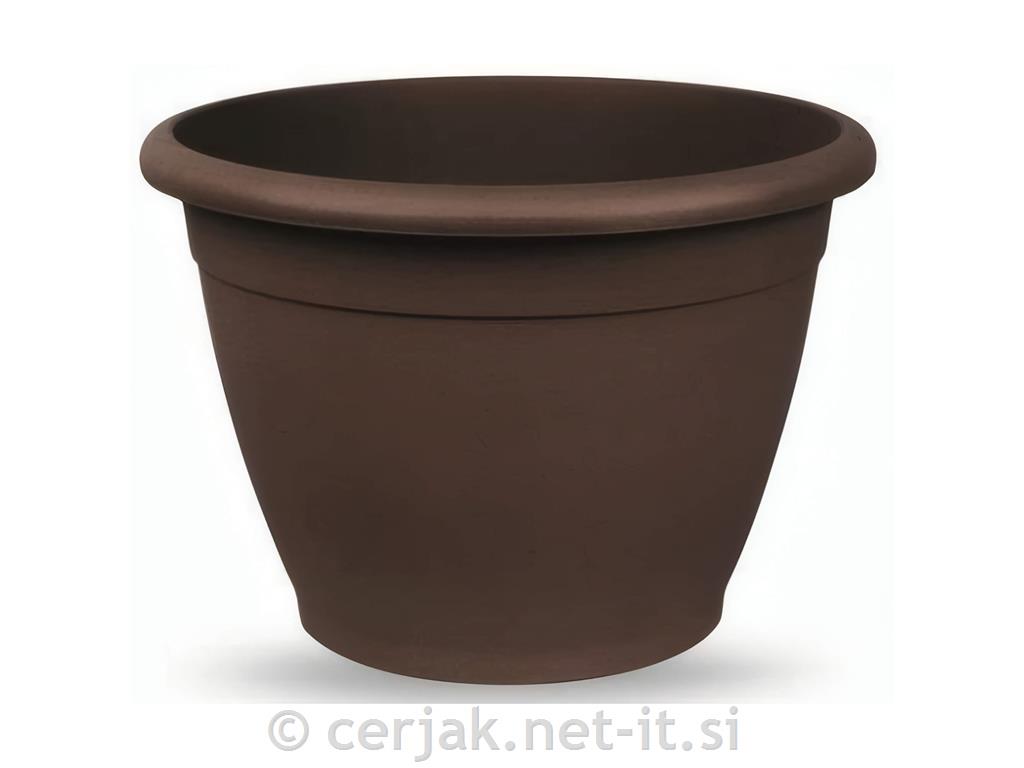 Lonec cvetlični NAXOS rjav fi 46