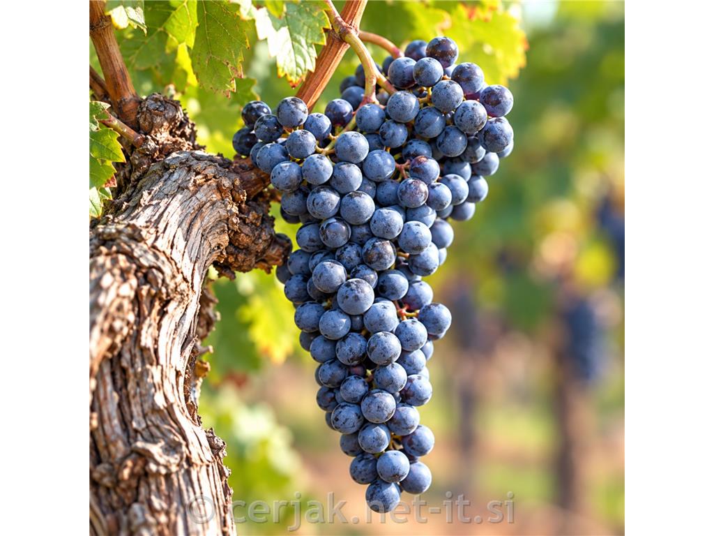Merlot, priljubljena rdeča sorta