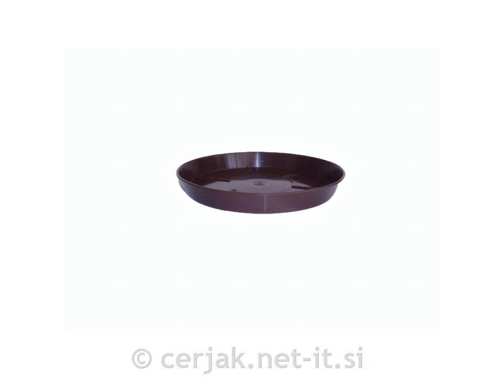 Podlaga lonca PVC 28 rjava