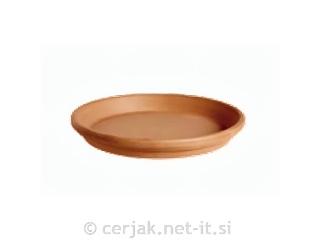 Glinen podstavek Standard, okrogel 25 cm