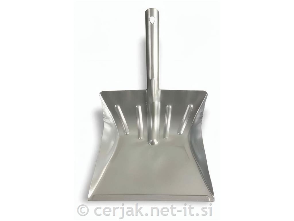 Aluminijasta smetišnica z ročajem
