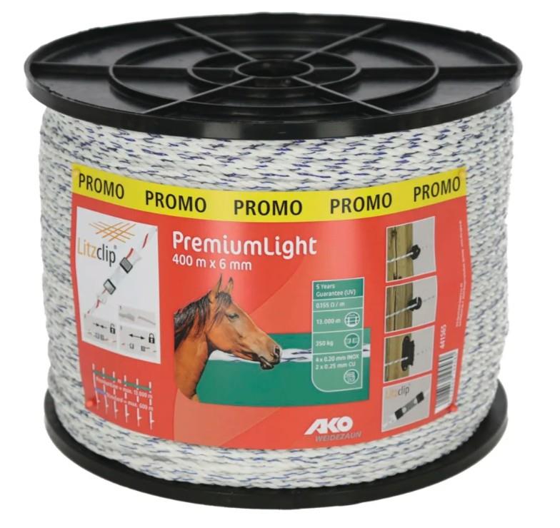 Vrv PremiumLight 6mm (350kg) 400m bela/modra
