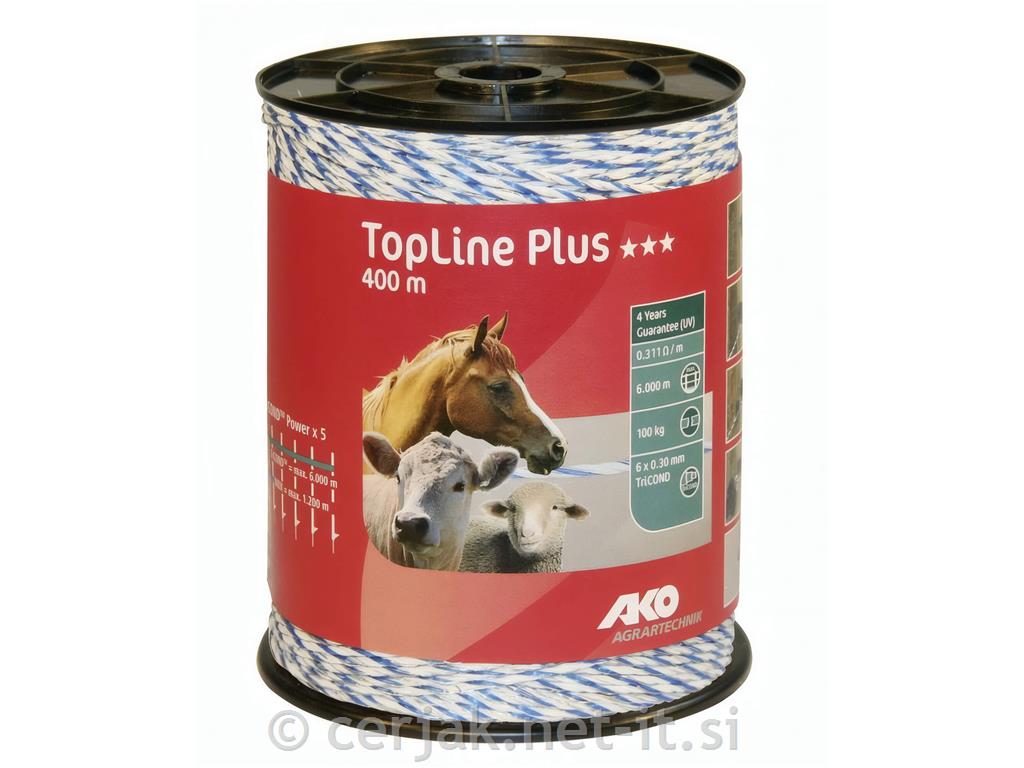 Žica Topline Plus 6 × 0,30 (100 kg) - 400 m modra