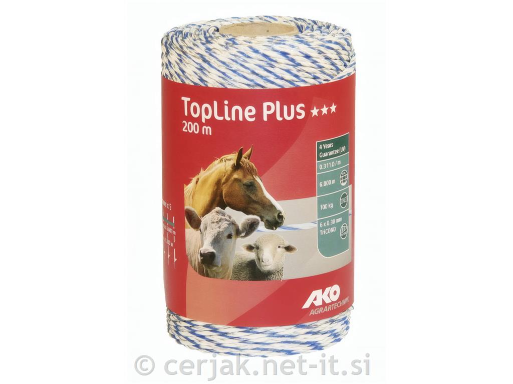 Žica TopLine Plus100 kg - 200 m modra