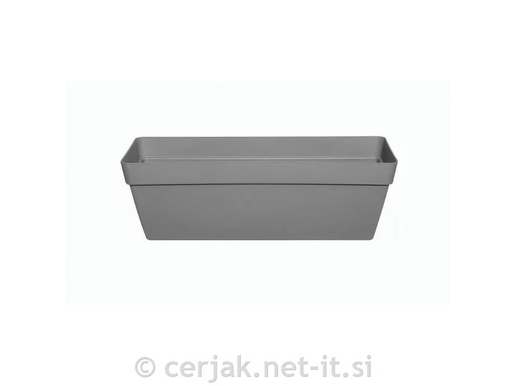 Korito melrose aqua 60cm (z vodno rezervo), siva