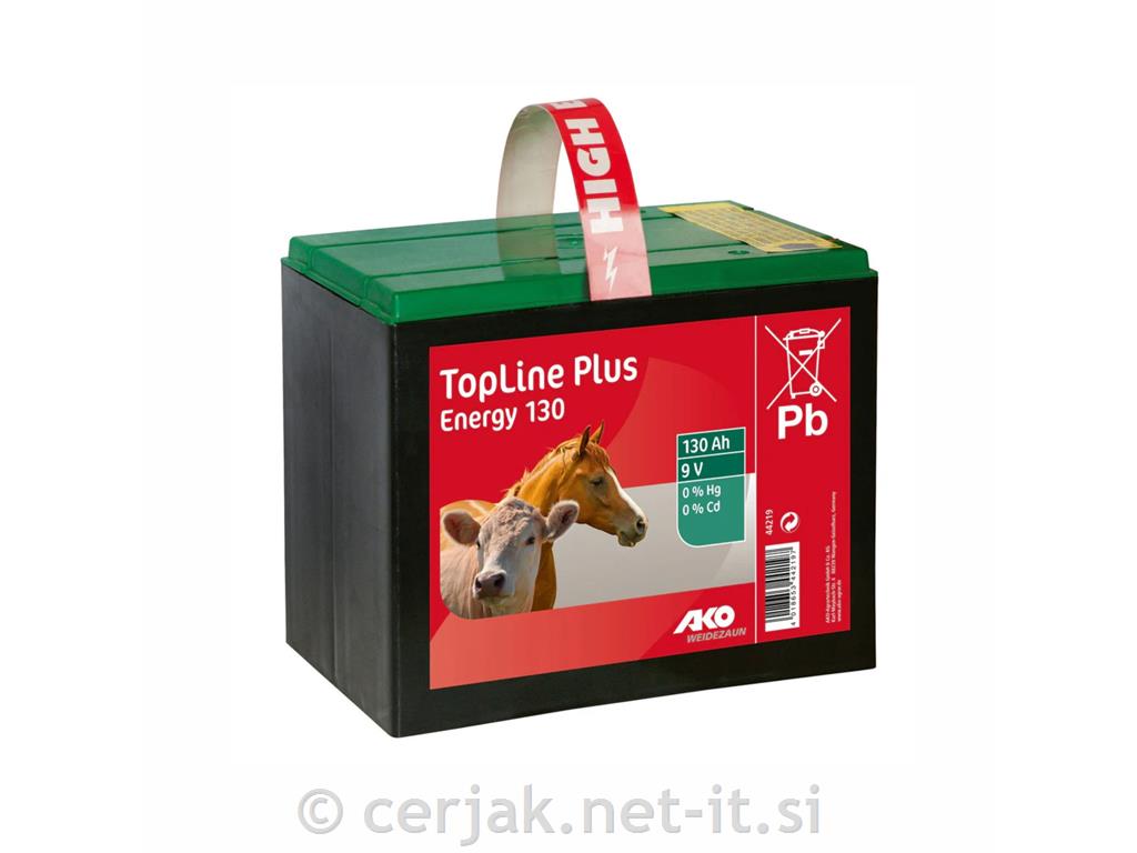 Baterija Topline Plus 9V, 130 Ah