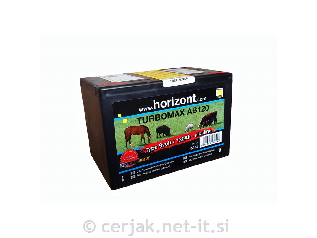 Baterija akalna 120 Ah, 9V