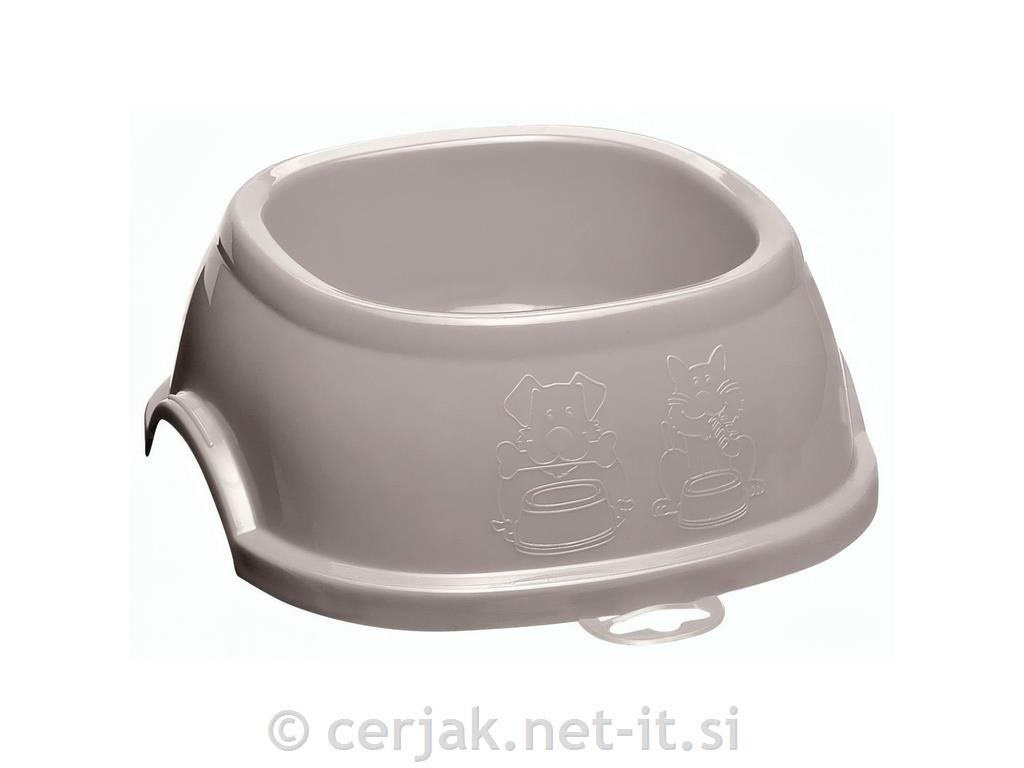 Posoda iz plastike, nedrseča, 1000ml