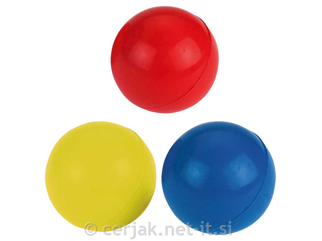 Polna gumijasta žoga 6,5 cm