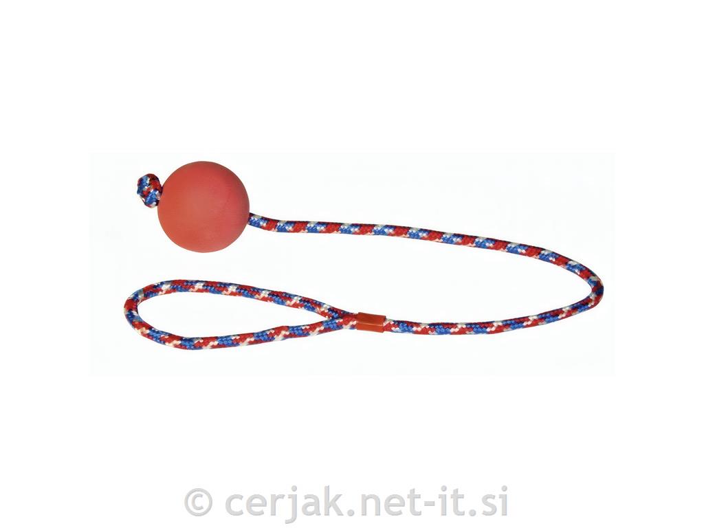 IGRAČA za psa - žoga na vrvi 60cm