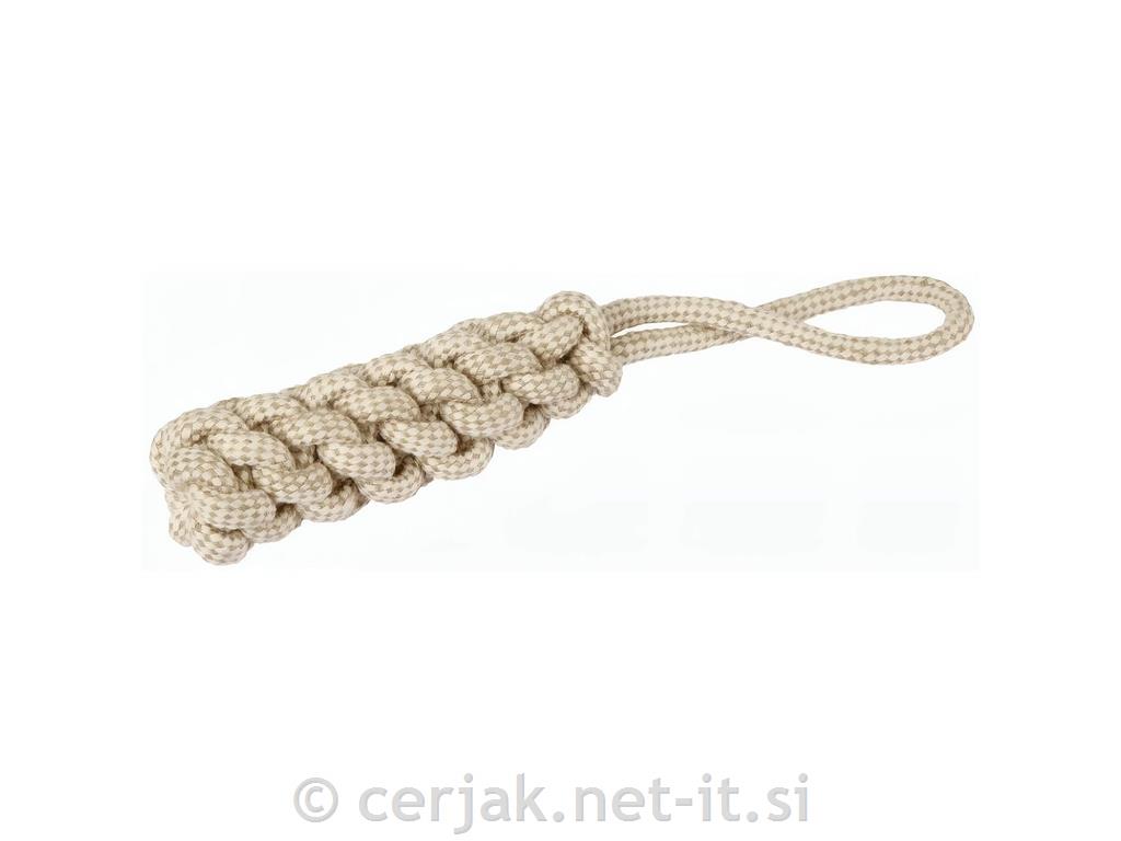 Igrača za psa - lutka na vrvi iz jute 32cm
