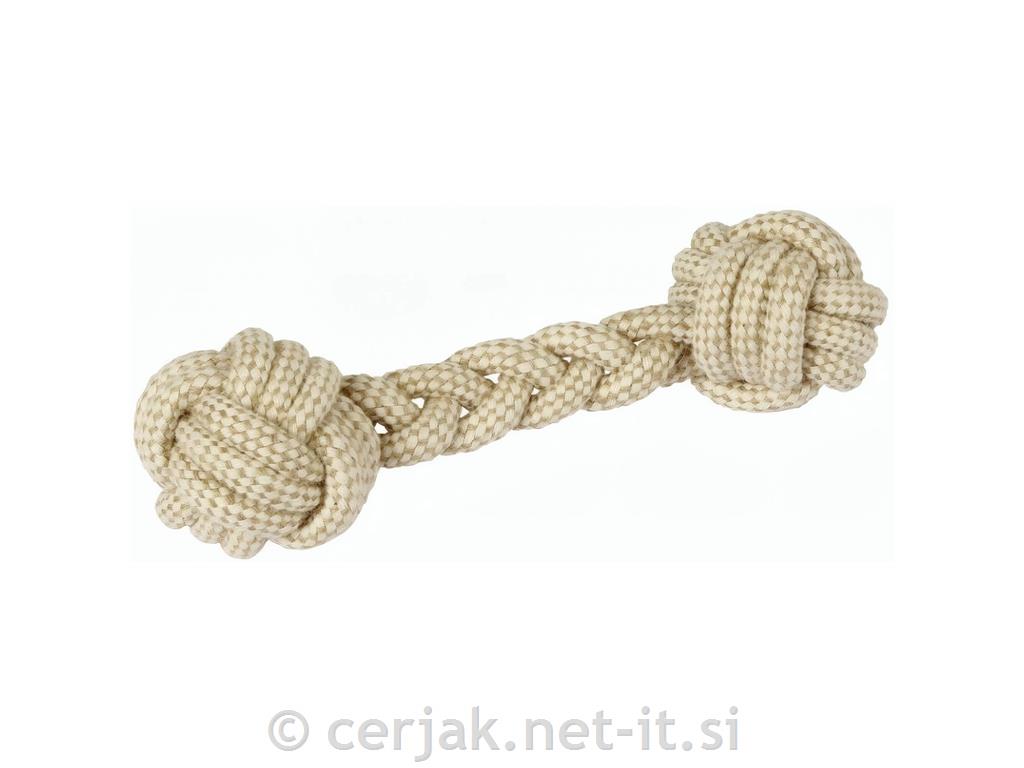 Igrača za psa - ročka M iz jute 25 cm