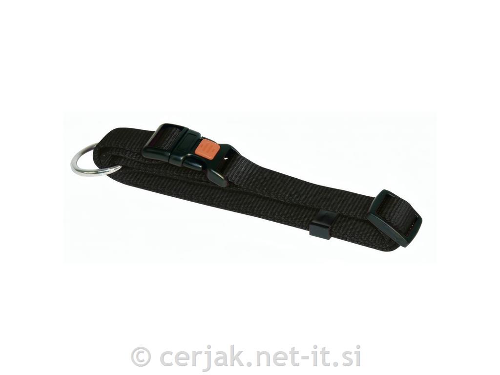 Ovratnica Miami, 20-35cm/10mm, črna