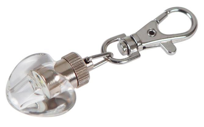 Led lučka za pse srček, 3x2,5 cm