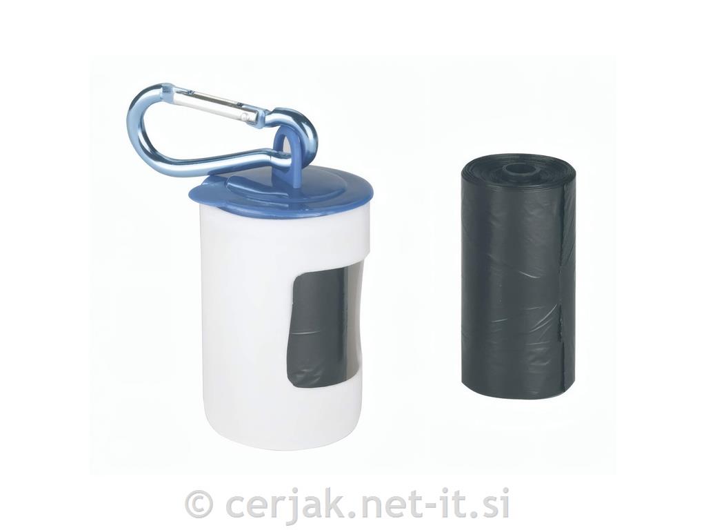 Obesek z vrečkami za iztrebke