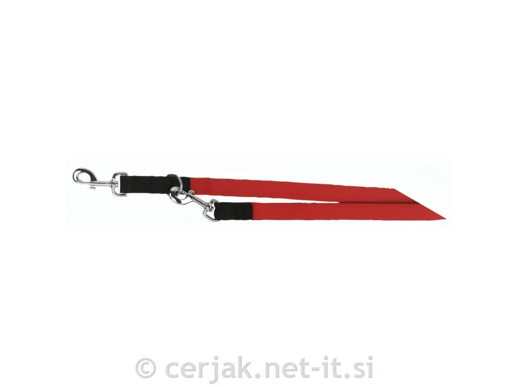 Povodec Miami Plus 200cm/25mm, rdeč