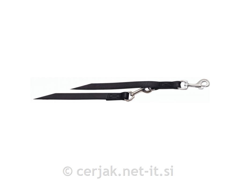 Povodec Vegas 200cm/18mm črn