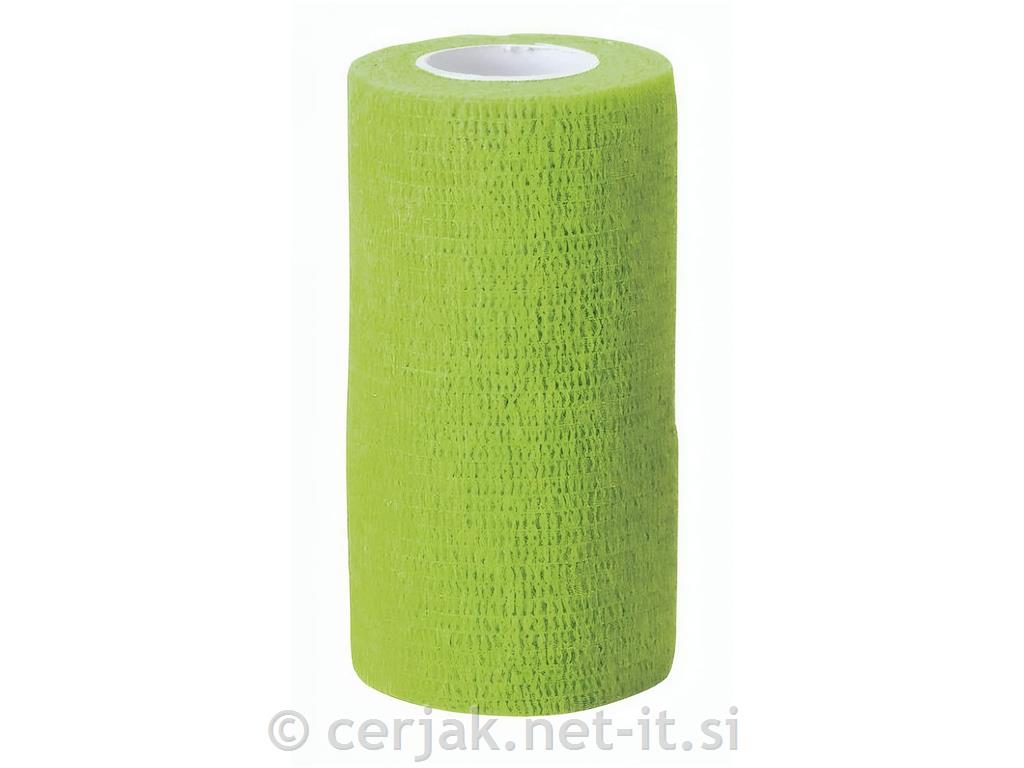 Povoj EquiLastic 10cm × 4,5m, zelen