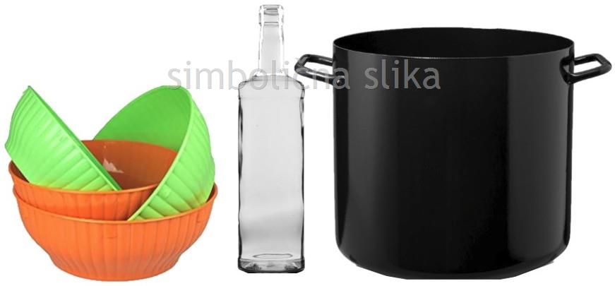 Posoda za mleko, 5L