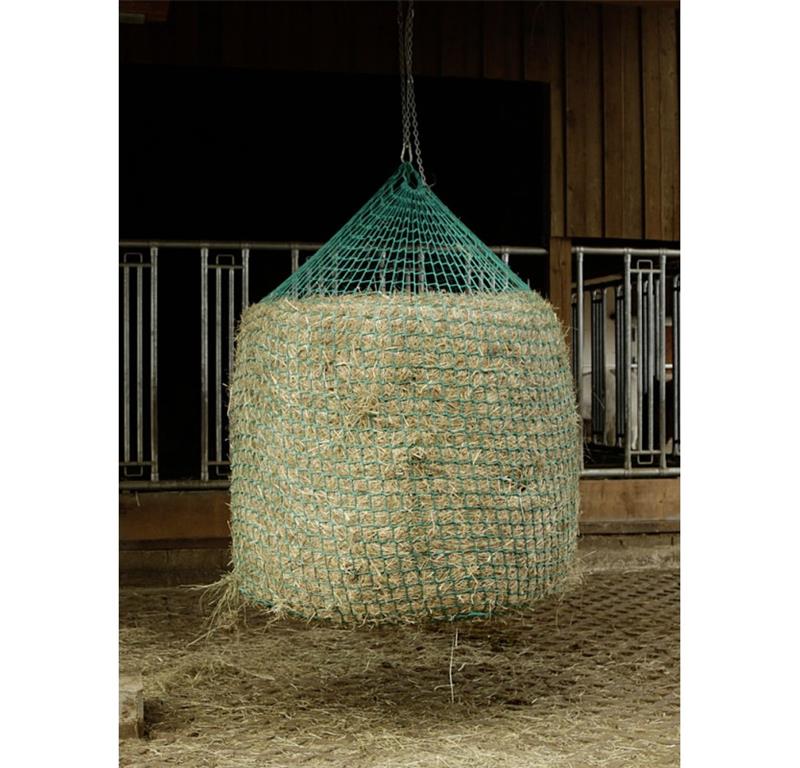 Mreža za seno za okrogle bale za obešanje 180x150cm